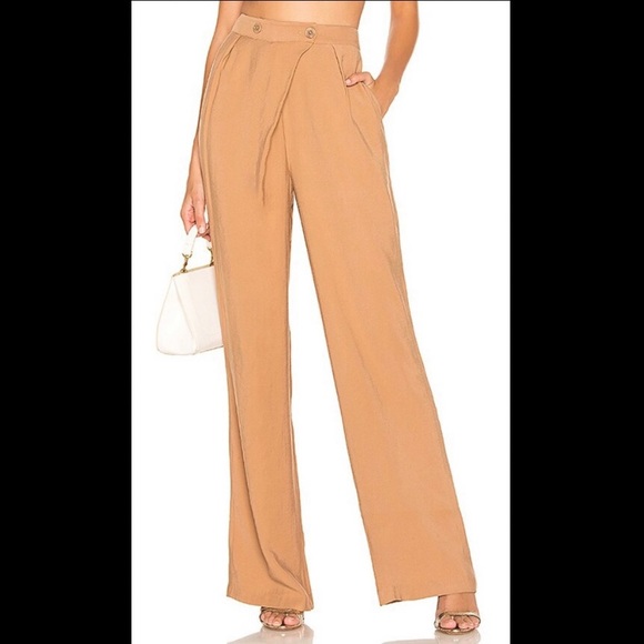 NWT L’Academie Midtown Pants in Tan Sz S - Picture 2 of 10